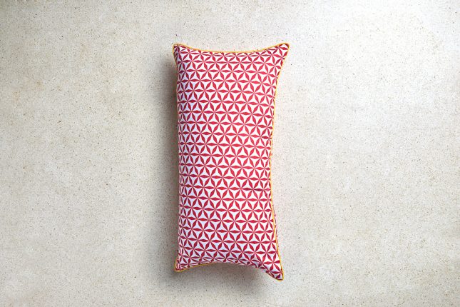 Pillow Case Hexastar Red
