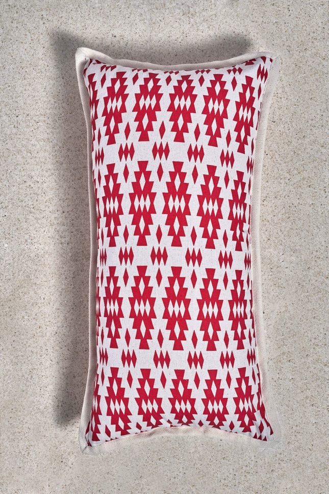 Pillow Case Navajo Red