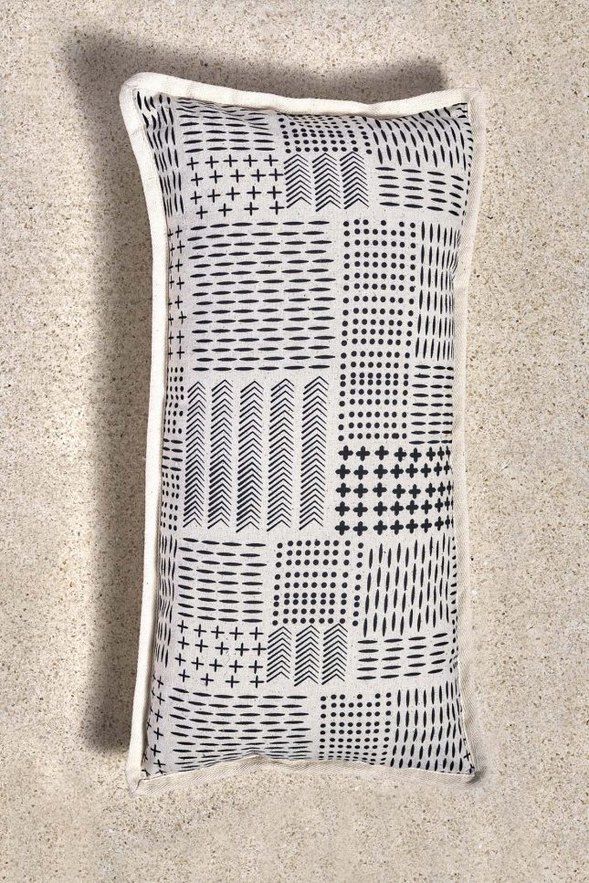 Pillow Case Stitch Black