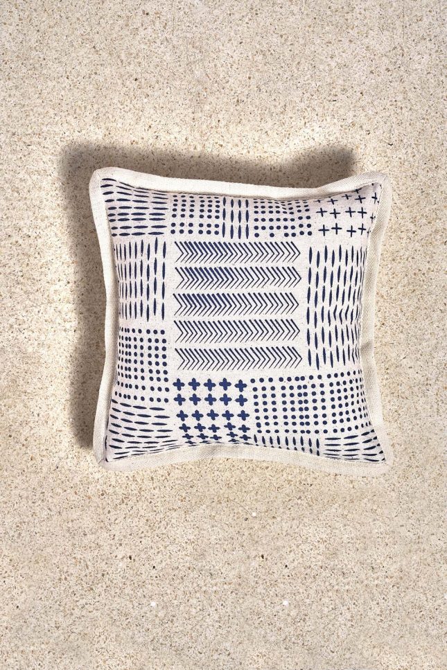 Pillow Case Stitch Navy