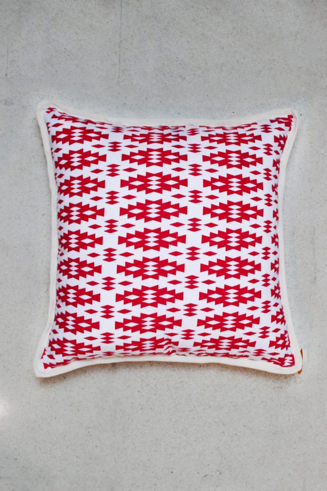 Pillow Case Navajo Red