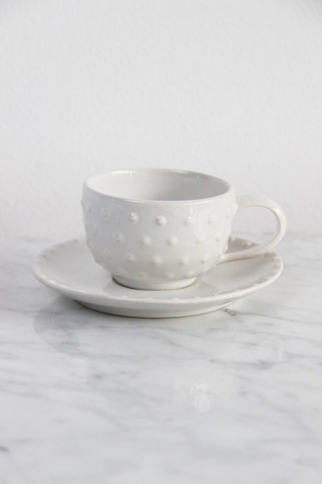 Elsa Dutty Cup & Saucer - Cayenne Home