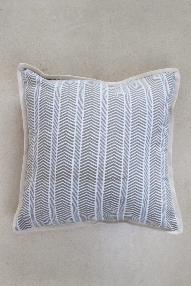 Pillow Case Herringbone Walnut