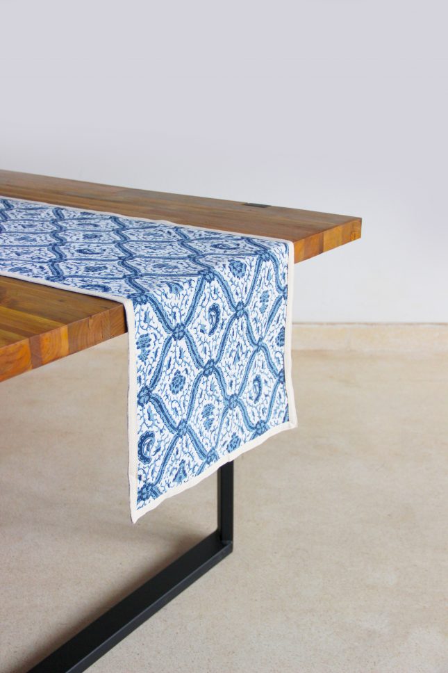 Table Runner Sida Denim Navy