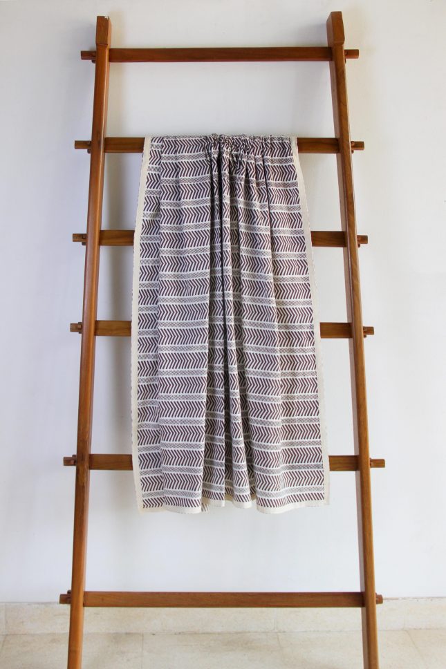 Blanket Herringbone Brown