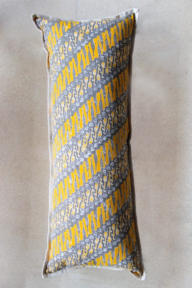 Pillow Case Parang Walnut Yellow Long