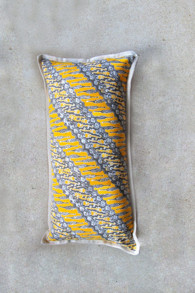 Pillow Case Parang Walnut-Yellow