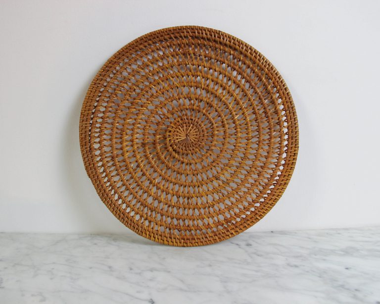 Rattan Rancang Placemat Natural Honey Cayenne Home