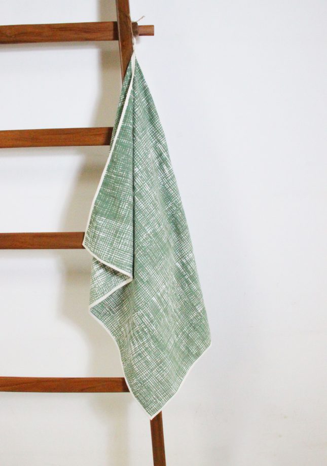 Tea Towel Arsir Palm Green