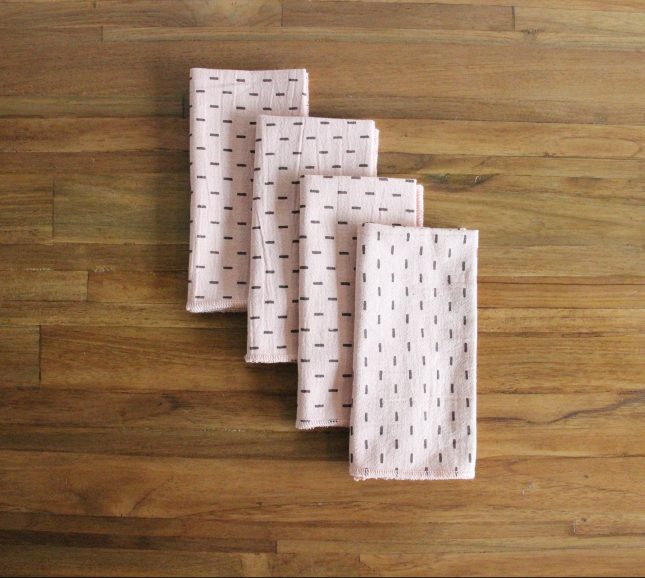 Napkin Jelujur Blush