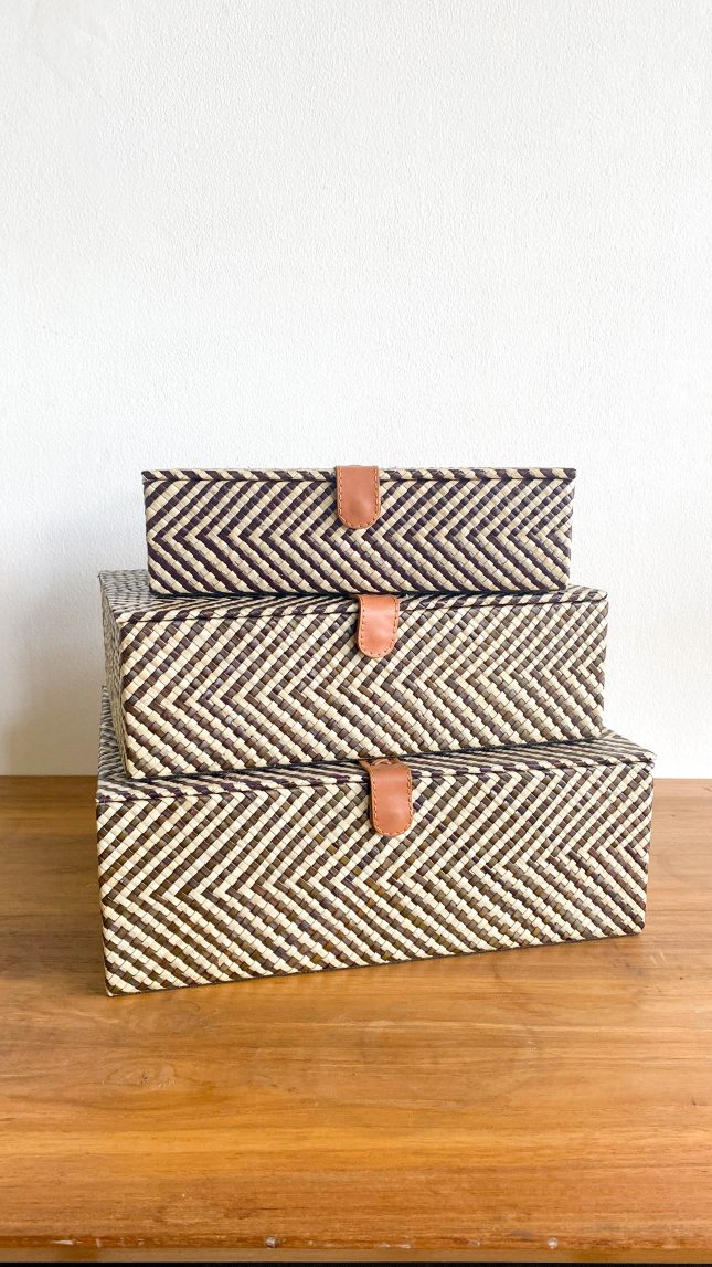 Tidar Recta Box w/ Leather