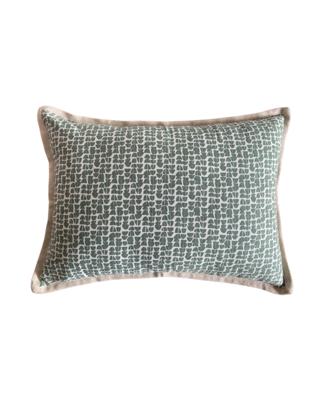 Pillow Case Totem Palm Green