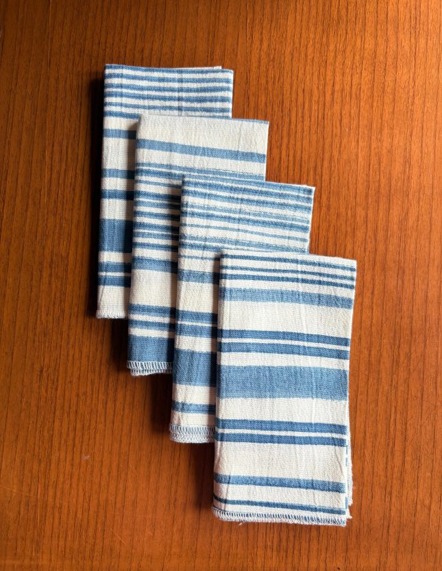 Napkin Stripe Denim