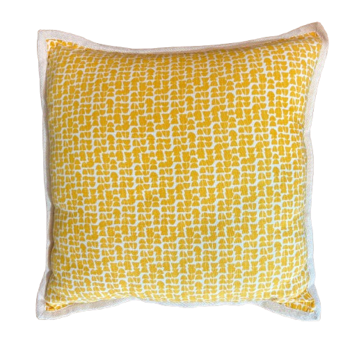 Pillow Case Totem Yellow