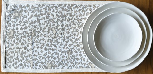 Placemat Lasem Walnut - Sand