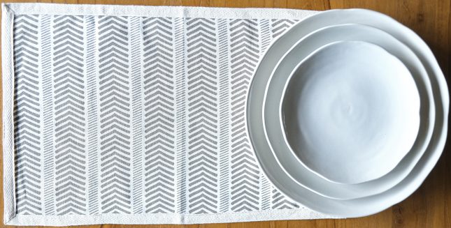 Placemat Herringbone Walnut